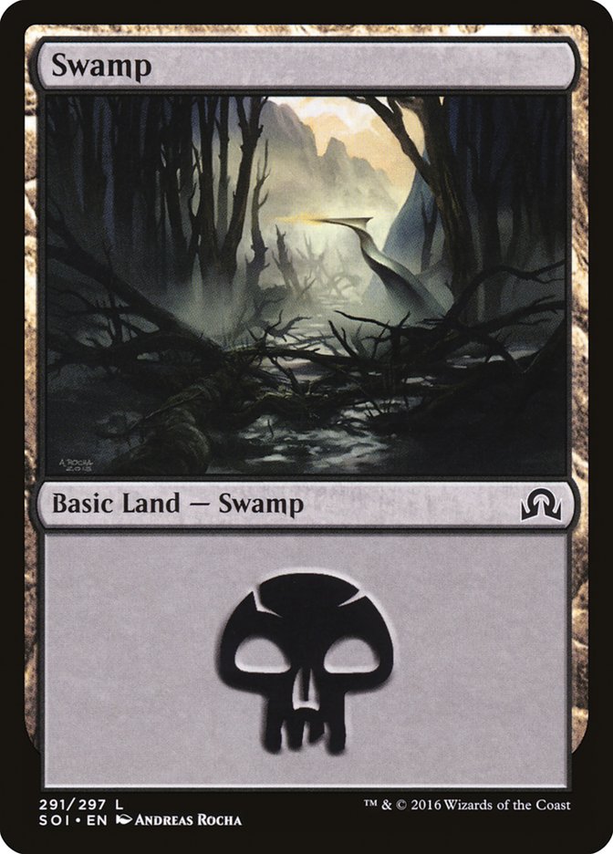 Swamp (291) [Shadows over Innistrad] | Game Master's Emporium (The New GME)