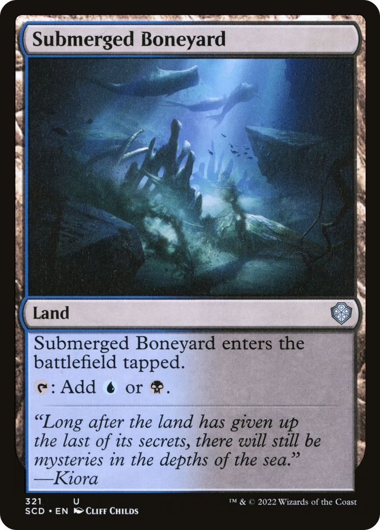 Submerged Boneyard [Starter Commander Decks] | Game Master's Emporium (The New GME)