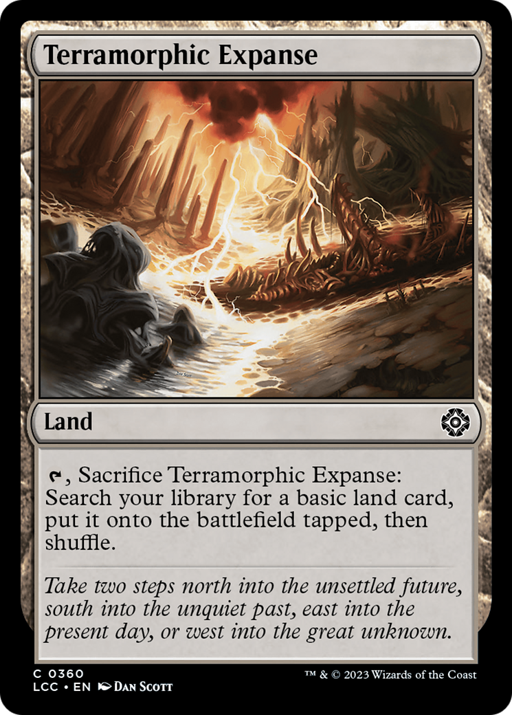 Terramorphic Expanse [The Lost Caverns of Ixalan Commander] | Game Master's Emporium (The New GME)