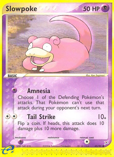 Slowpoke (45/95) [EX: Team Magma vs Team Aqua] | Game Master's Emporium (The New GME)