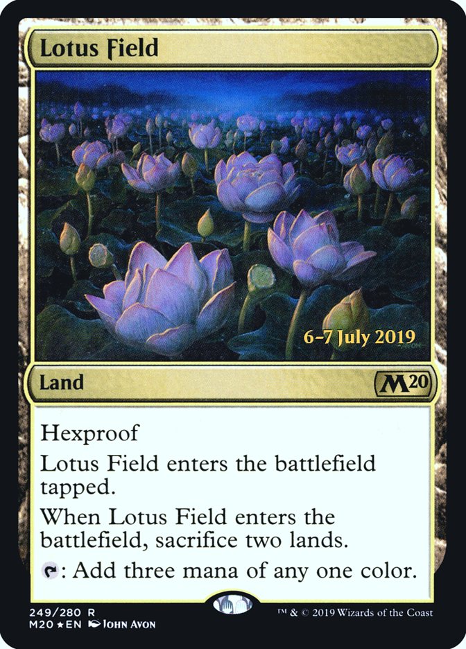 Lotus Field [Core Set 2020 Prerelease Promos] | Game Master's Emporium (The New GME)