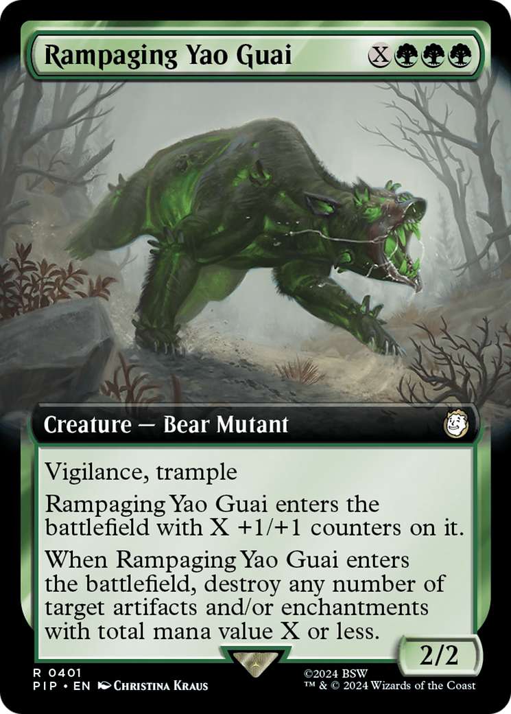 Rampaging Yao Guai (Extended Art) [Fallout] | Game Master's Emporium (The New GME)