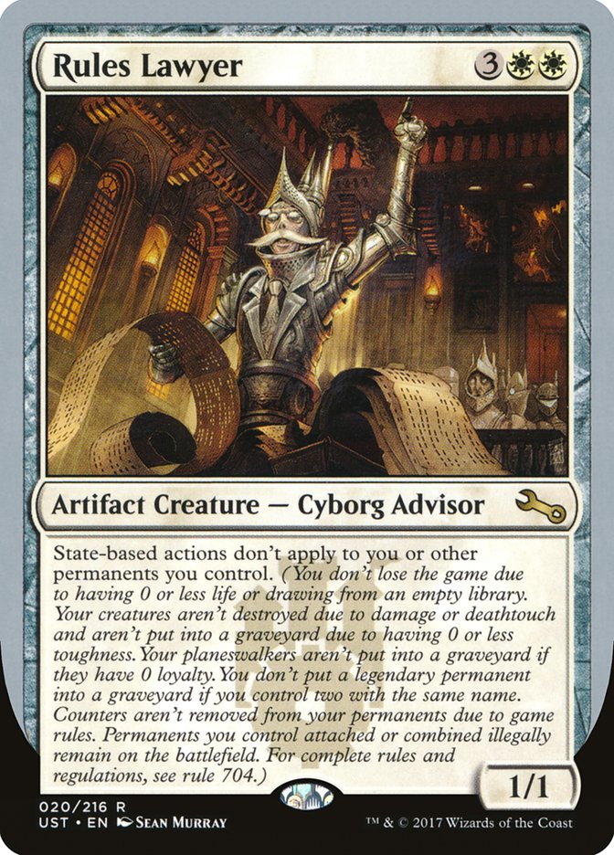 Rules Lawyer [Unstable] | Game Master's Emporium (The New GME)