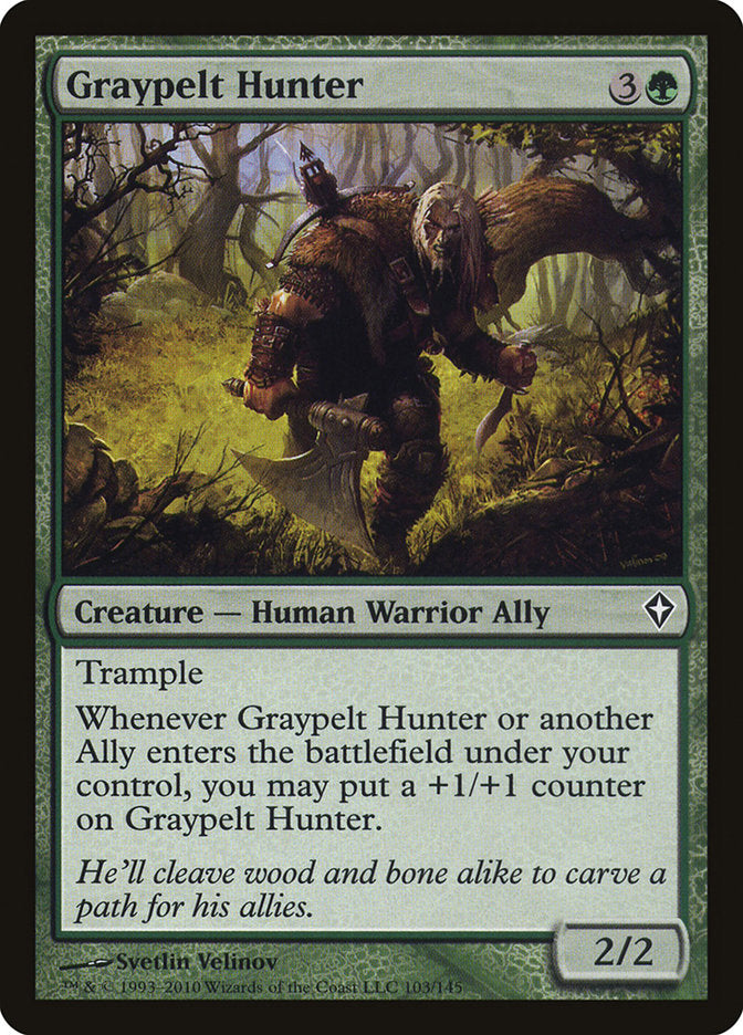 Graypelt Hunter [Worldwake] | Game Master's Emporium (The New GME)