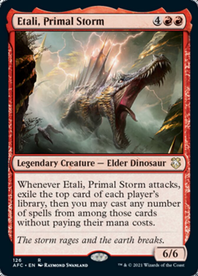 Etali, Primal Storm [Dungeons & Dragons: Adventures in the Forgotten Realms Commander] | Game Master's Emporium (The New GME)