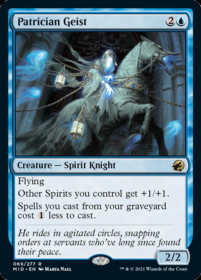 Patrician Geist [Innistrad: Midnight Hunt] | Game Master's Emporium (The New GME)