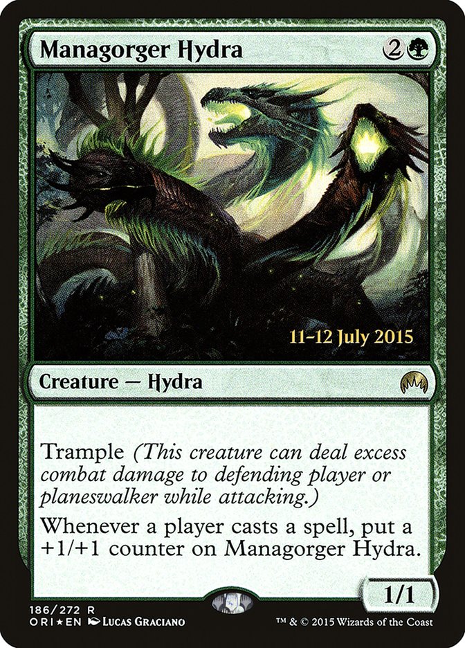 Managorger Hydra [Magic Origins Prerelease Promos] | Game Master's Emporium (The New GME)