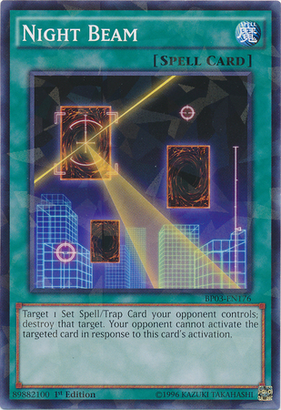 Night Beam [BP03-EN176] Shatterfoil Rare | Game Master's Emporium (The New GME)