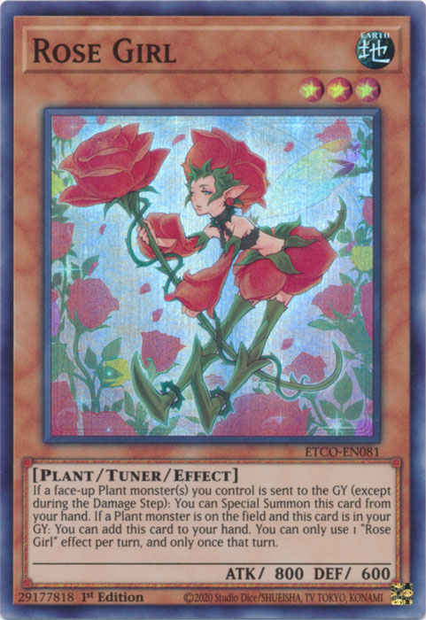 Rose Girl [ETCO-EN081] Super Rare | Game Master's Emporium (The New GME)