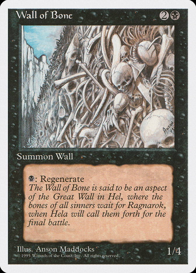 Wall of Bone [Fourth Edition] | Game Master's Emporium (The New GME)