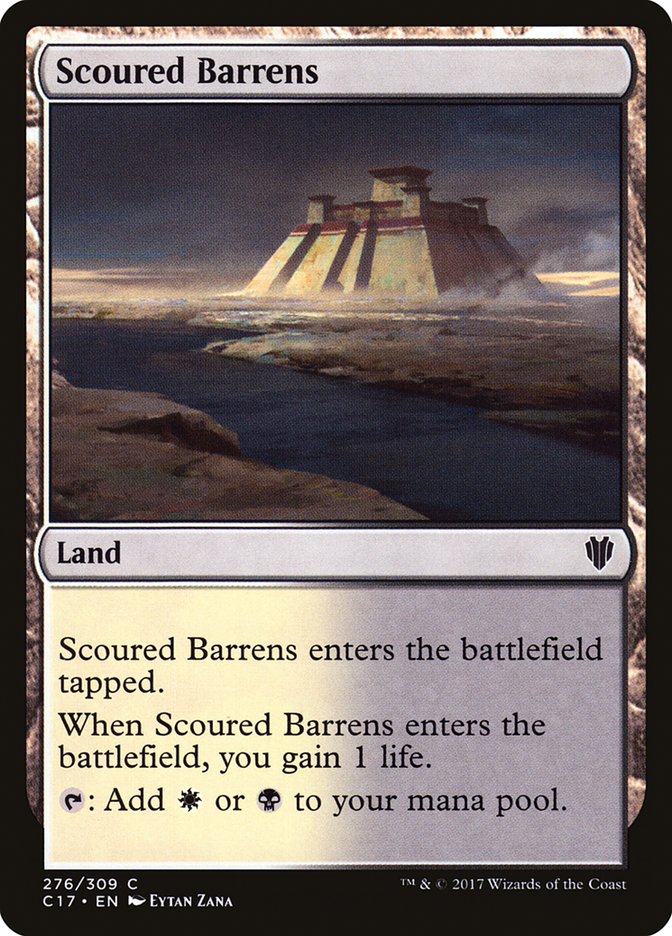 Scoured Barrens [Commander 2017] | Game Master's Emporium (The New GME)