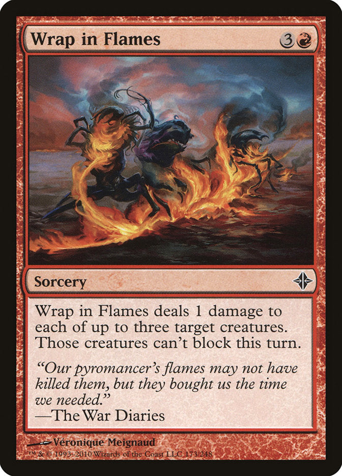 Wrap in Flames [Rise of the Eldrazi] | Game Master's Emporium (The New GME)