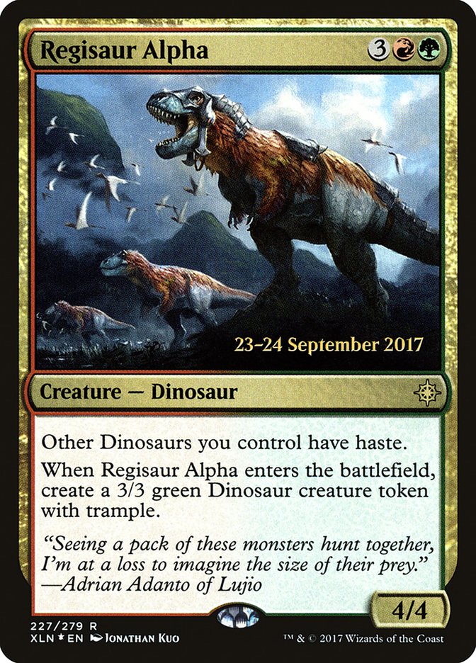 Regisaur Alpha [Ixalan Prerelease Promos] | Game Master's Emporium (The New GME)