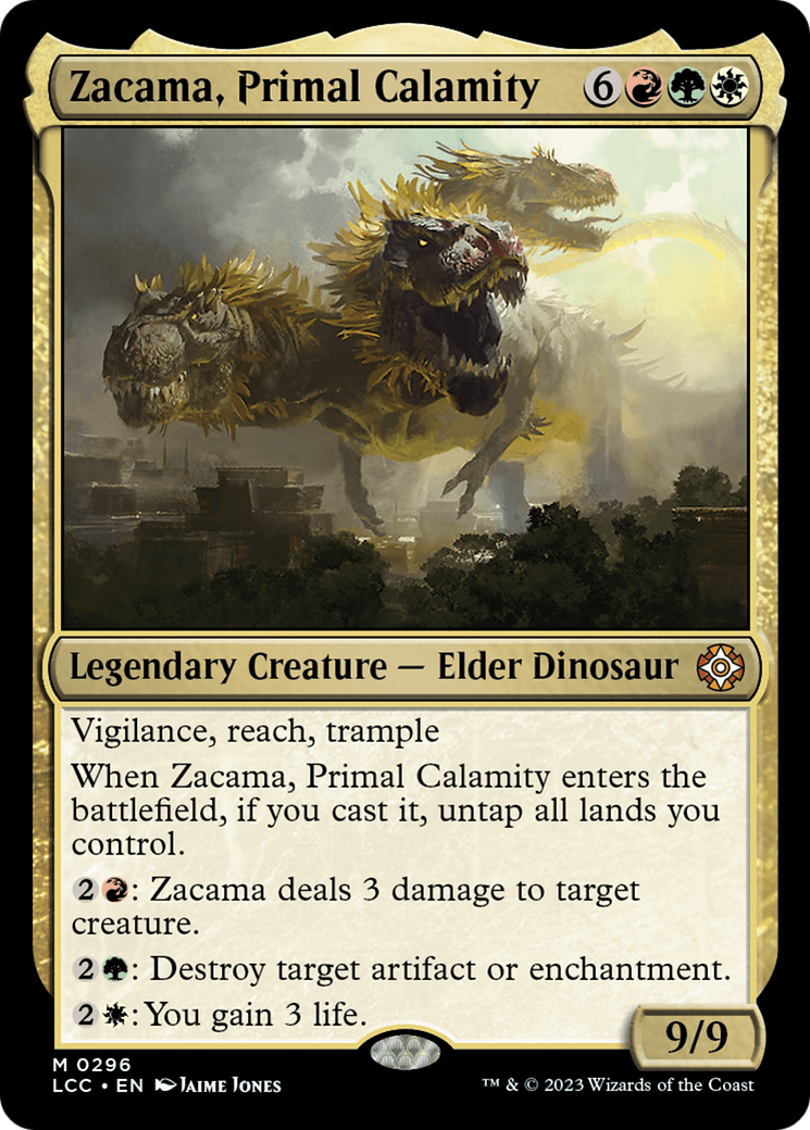 Zacama, Primal Calamity [The Lost Caverns of Ixalan Commander] | Game Master's Emporium (The New GME)