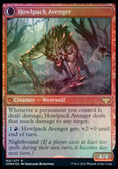 Ill-Tempered Loner // Howlpack Avenger [Innistrad: Crimson Vow Prerelease Promos] | Game Master's Emporium (The New GME)