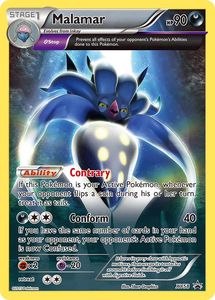 Malamar (XY58) [XY: Black Star Promos] | Game Master's Emporium (The New GME)