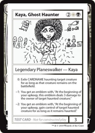 Kaya, Ghost Haunter (2021 Edition) [Mystery Booster Playtest Cards] | Game Master's Emporium (The New GME)