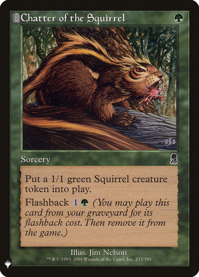 Chatter of the Squirrel [Mystery Booster] | Game Master's Emporium (The New GME)