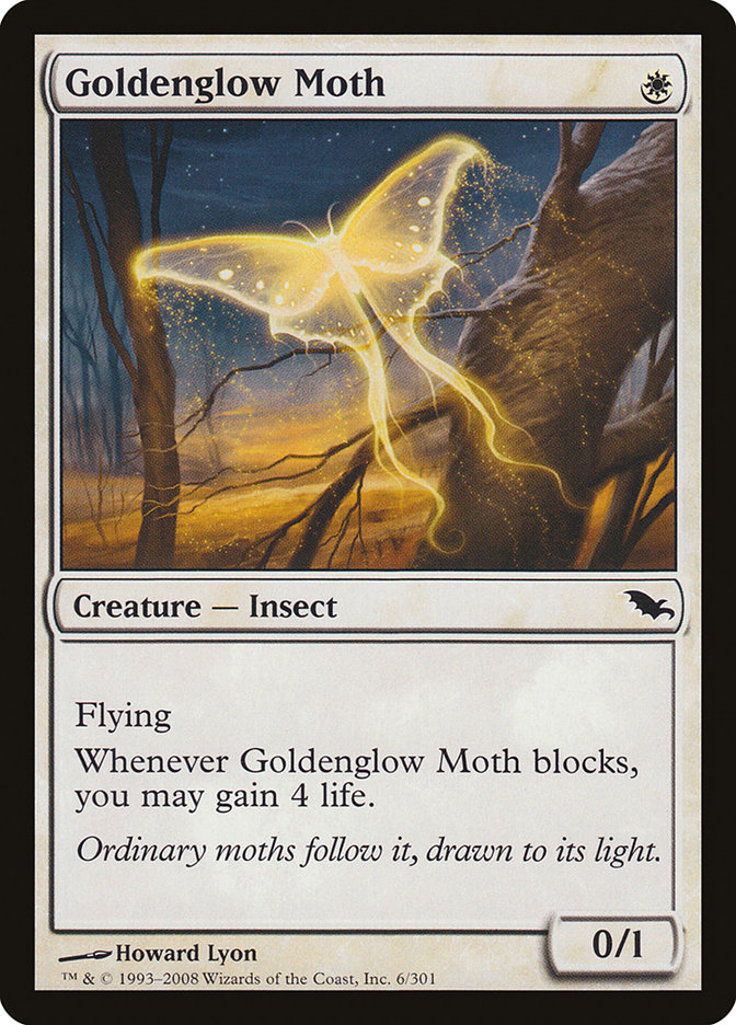 Goldenglow Moth [Shadowmoor] | Game Master's Emporium (The New GME)