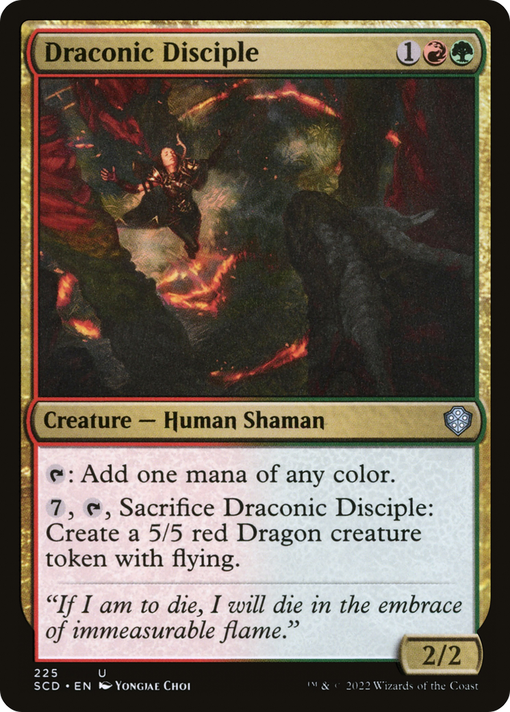 Draconic Disciple [Starter Commander Decks] | Game Master's Emporium (The New GME)