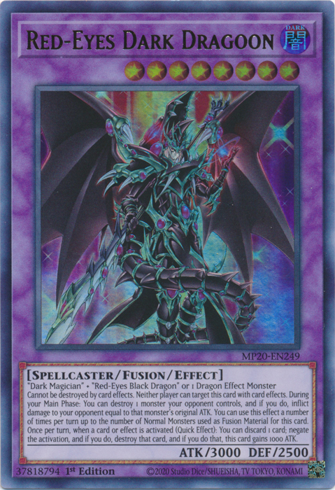 Red-Eyes Dark Dragoon [MP20-EN249] Ultra Rare | Game Master's Emporium (The New GME)