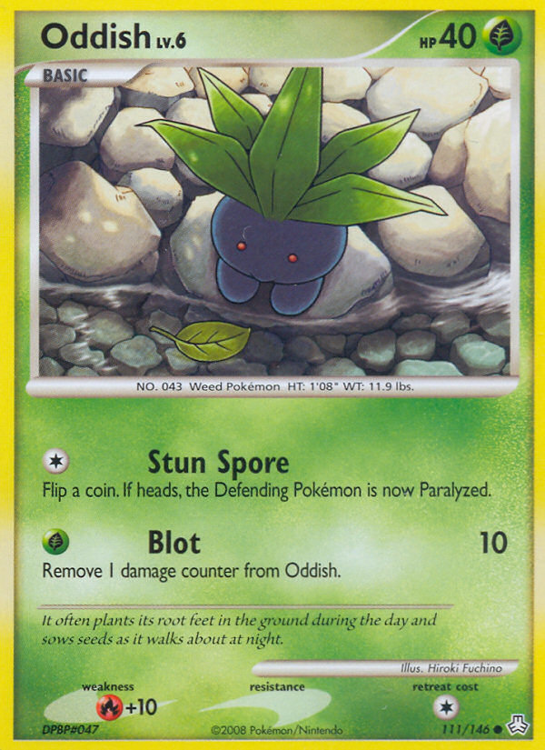 Oddish (111/146) [Diamond & Pearl: Legends Awakened] | Game Master's Emporium (The New GME)