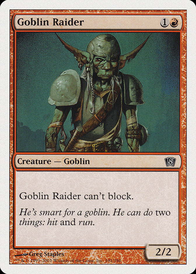 Goblin Raider [Eighth Edition] | Game Master's Emporium (The New GME)