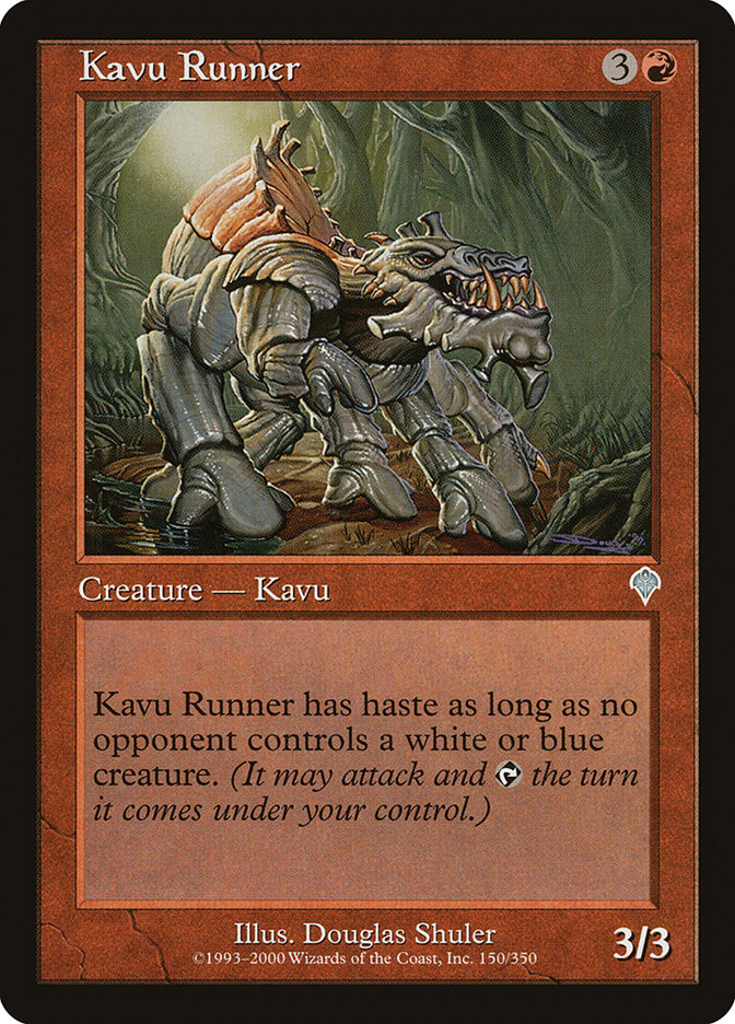Kavu Runner [Invasion] | Game Master's Emporium (The New GME)