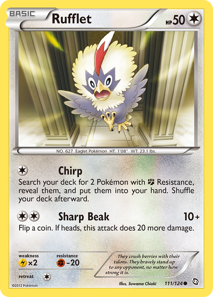 Rufflet (111/124) [Black & White: Dragons Exalted] | Game Master's Emporium (The New GME)