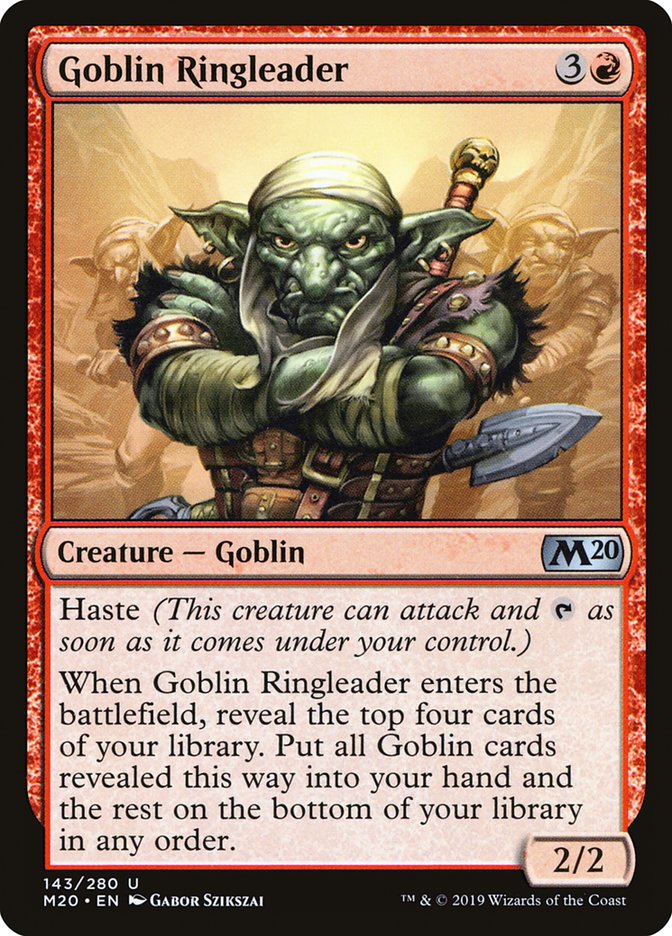 Goblin Ringleader [Core Set 2020] | Game Master's Emporium (The New GME)