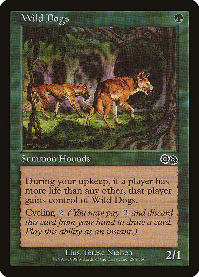 Wild Dogs [Urza's Saga] | Game Master's Emporium (The New GME)