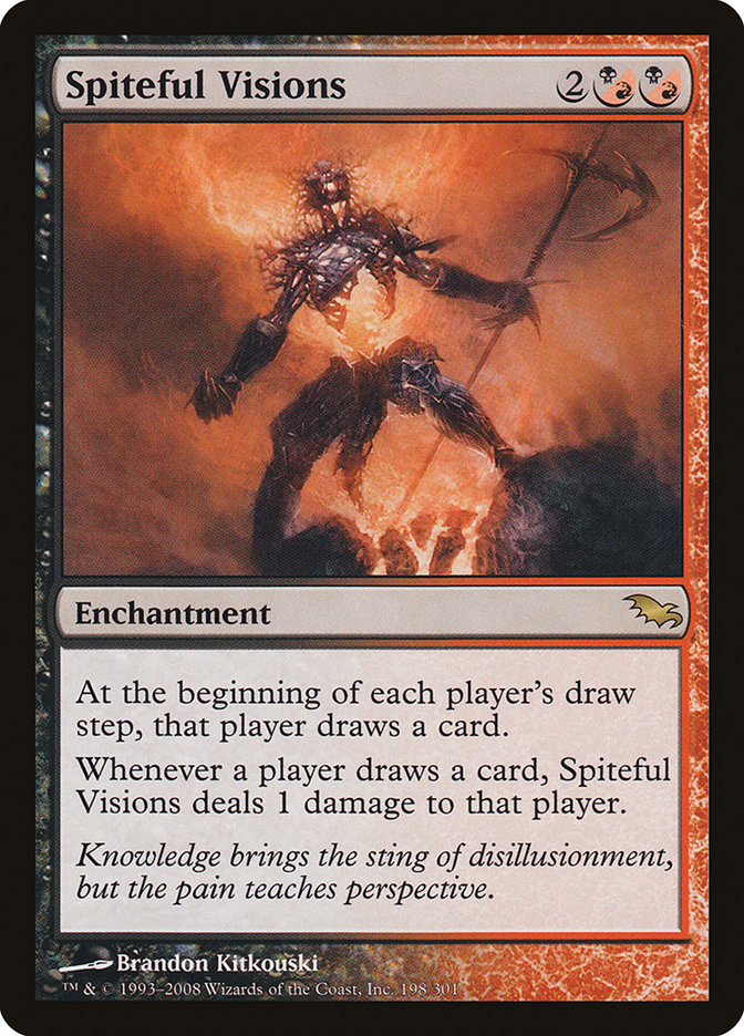 Spiteful Visions [Shadowmoor] | Game Master's Emporium (The New GME)
