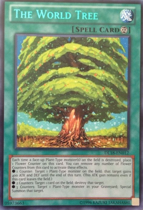 The World Tree (Green) [DL18-EN012] Rare | Game Master's Emporium (The New GME)