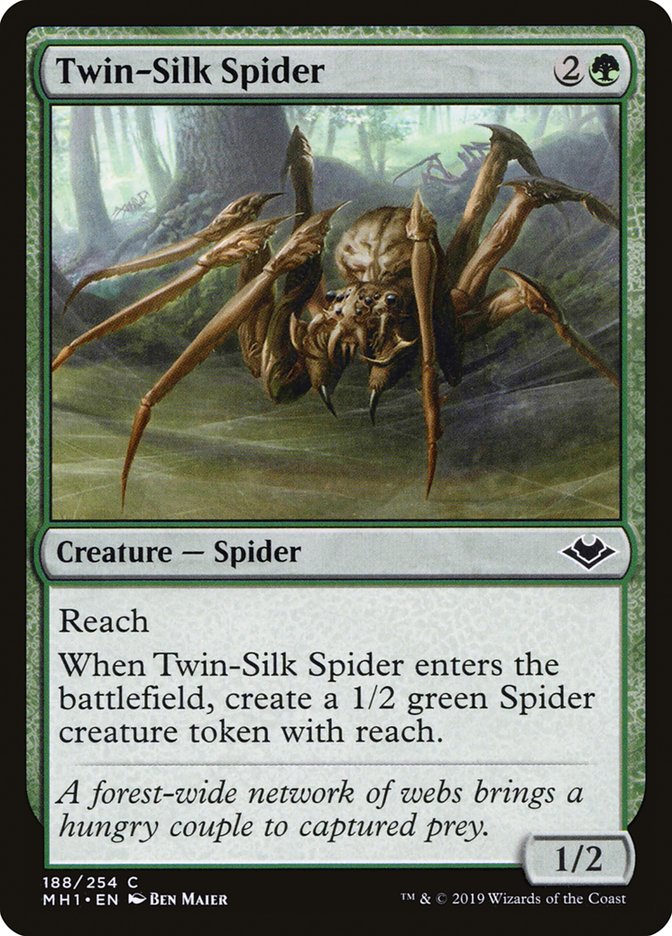 Twin-Silk Spider [Modern Horizons] | Game Master's Emporium (The New GME)