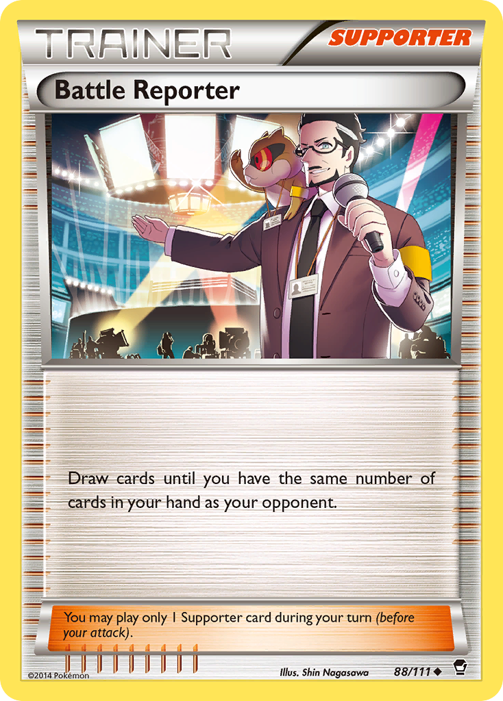 Battle Reporter (88/111) [XY: Furious Fists] | Game Master's Emporium (The New GME)