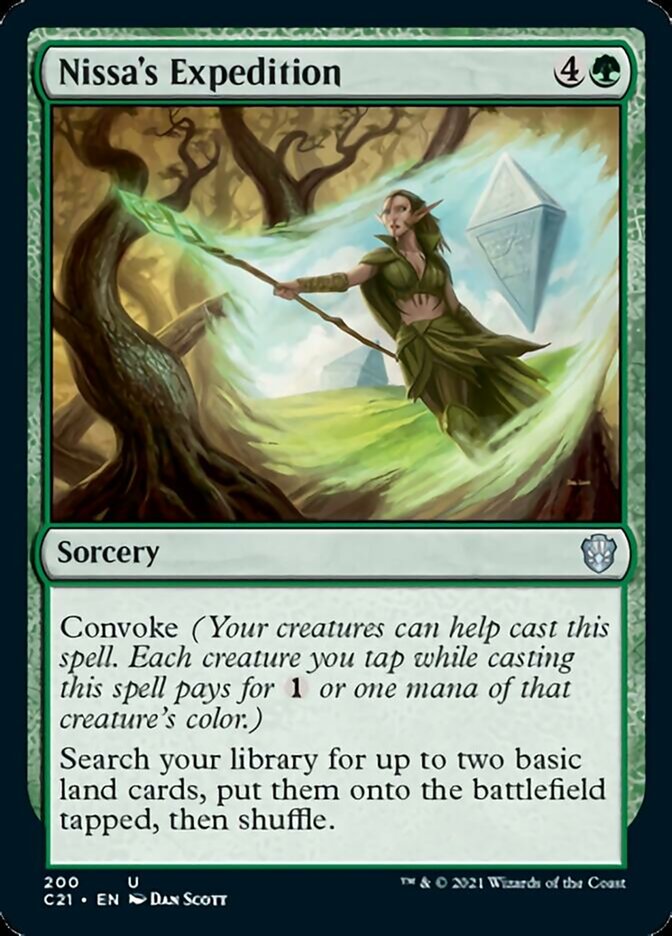 Nissa's Expedition [Commander 2021] | Game Master's Emporium (The New GME)