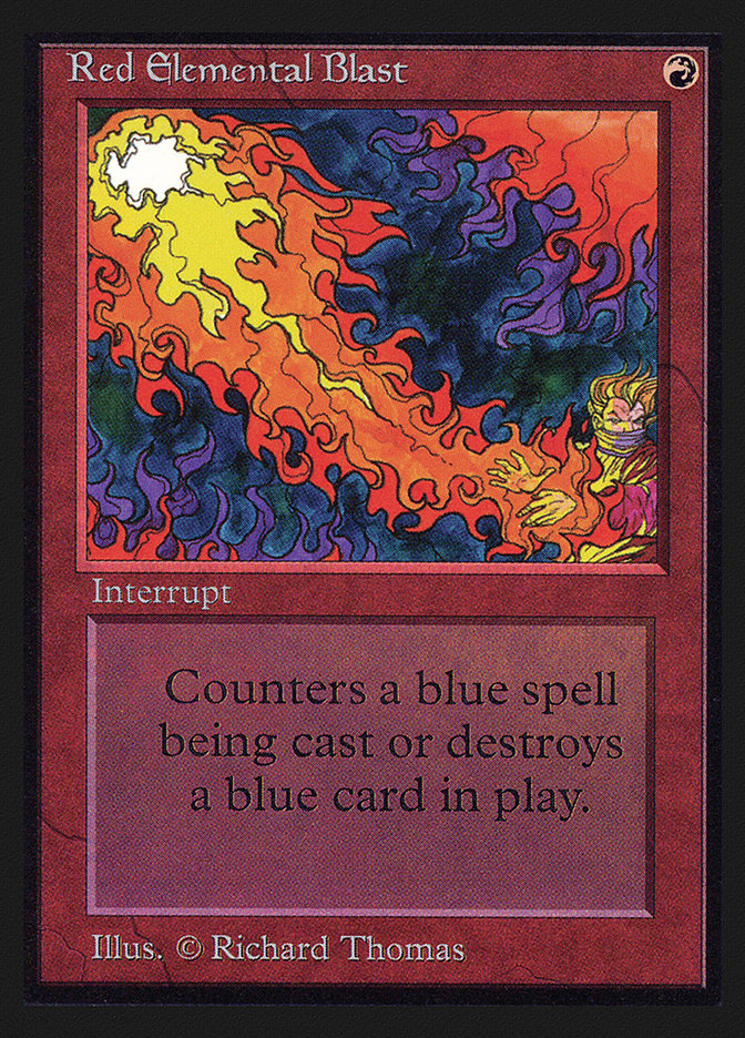 Red Elemental Blast [Collectors' Edition] | Game Master's Emporium (The New GME)