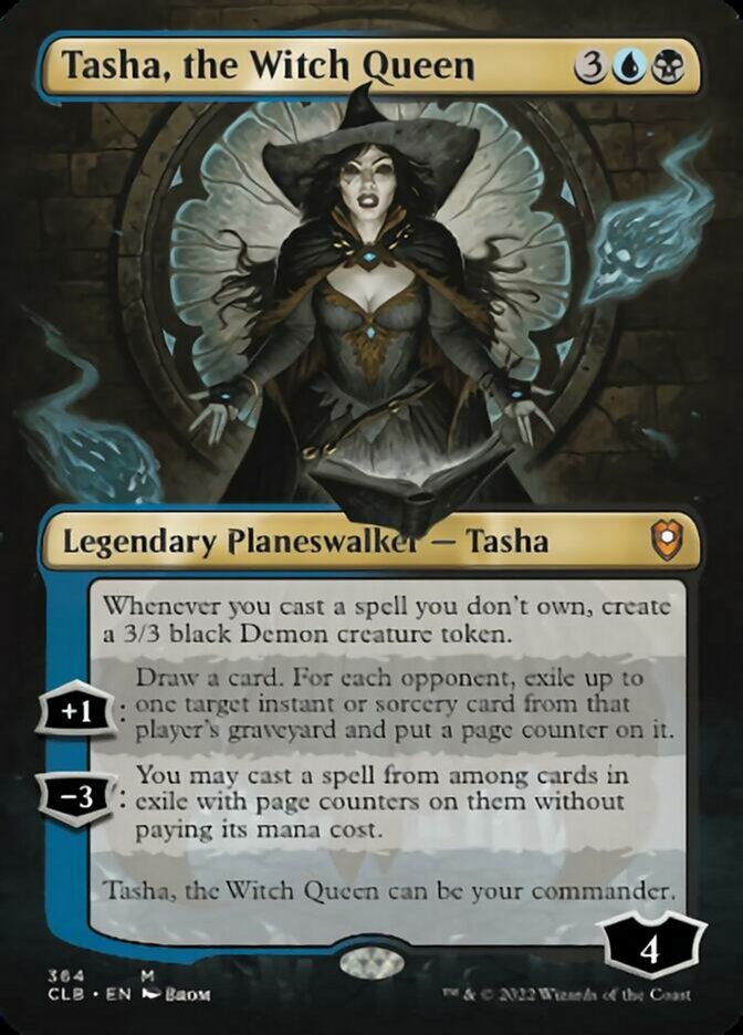 Tasha, the Witch Queen (Borderless) [Commander Legends: Battle for Baldur's Gate] | Game Master's Emporium (The New GME)