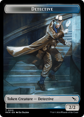 Detective // Bat Double-Sided Token [Murders at Karlov Manor Tokens] | Game Master's Emporium (The New GME)