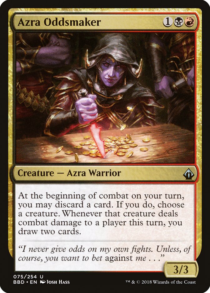 Azra Oddsmaker [Battlebond] | Game Master's Emporium (The New GME)