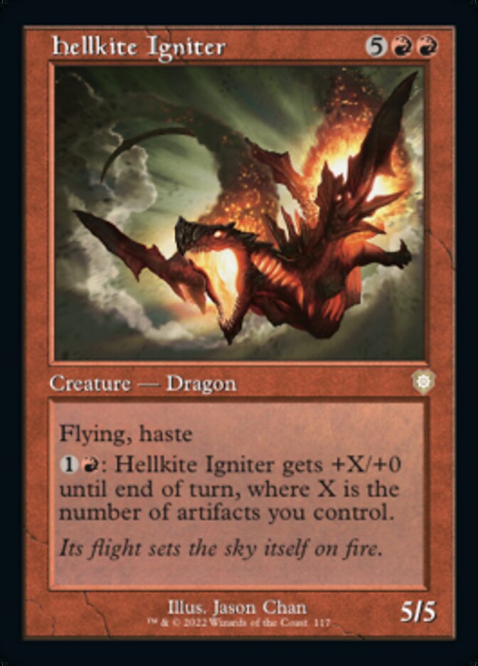 Hellkite Igniter (Retro) [The Brothers' War Commander] | Game Master's Emporium (The New GME)