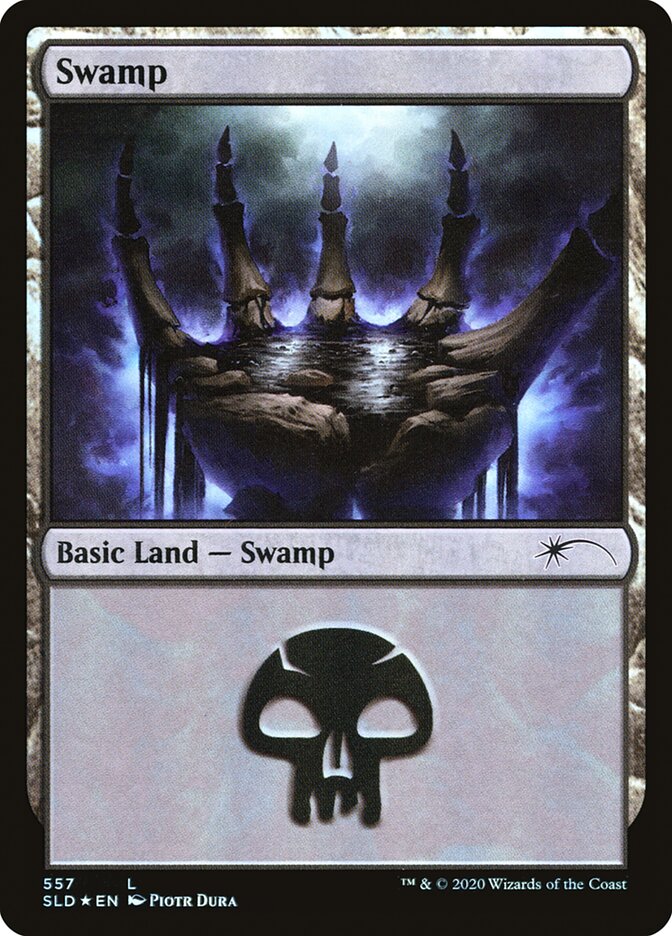 Swamp (Discarding) (557) [Secret Lair Drop Promos] | Game Master's Emporium (The New GME)