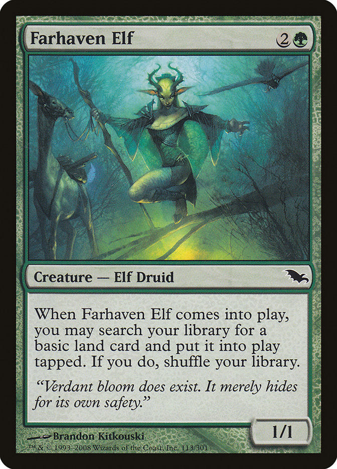 Farhaven Elf [Shadowmoor] | Game Master's Emporium (The New GME)