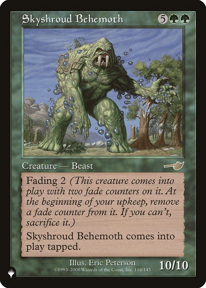 Skyshroud Behemoth [The List] | Game Master's Emporium (The New GME)