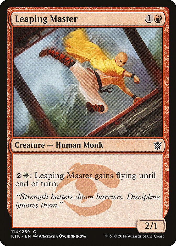 Leaping Master [Khans of Tarkir] | Game Master's Emporium (The New GME)