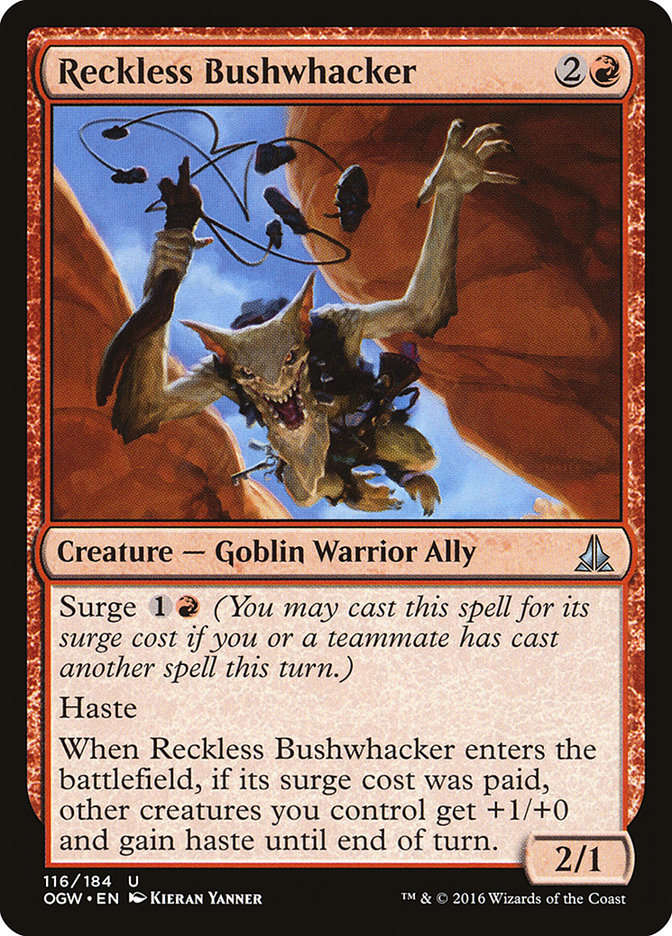Reckless Bushwhacker [Oath of the Gatewatch] | Game Master's Emporium (The New GME)