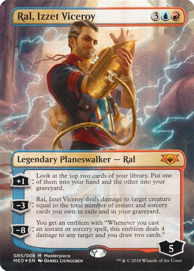 Ral, Izzet Viceroy [Mythic Edition] | Game Master's Emporium (The New GME)