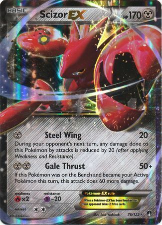 Scizor EX (76/122) (Jumbo Card) [XY: BREAKpoint] | Game Master's Emporium (The New GME)