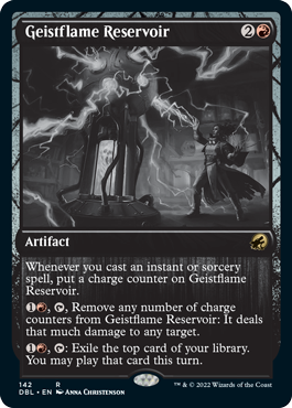Geistflame Reservoir [Innistrad: Double Feature] | Game Master's Emporium (The New GME)