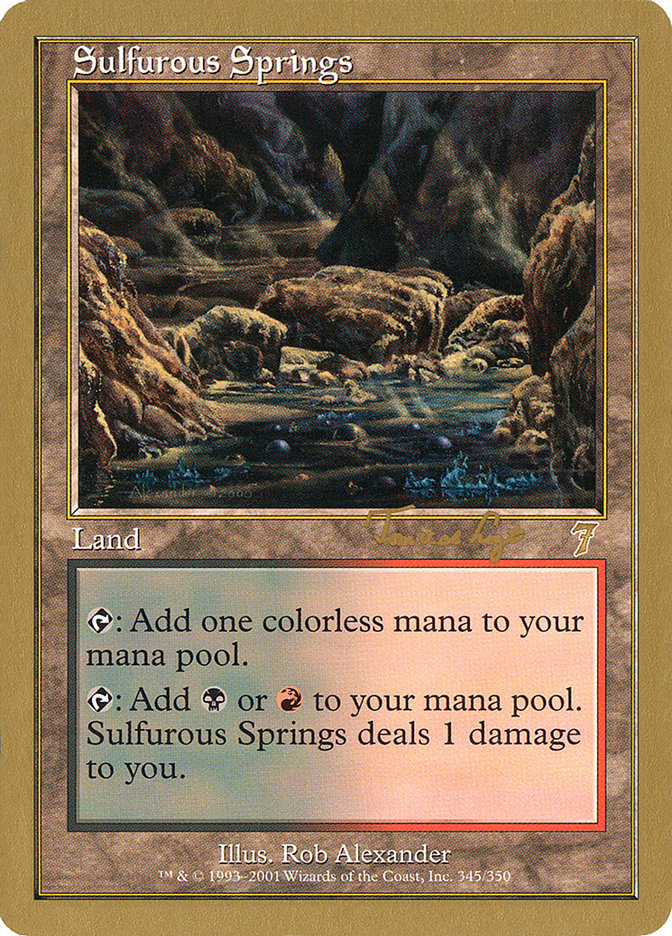 Sulfurous Springs (Tom van de Logt) [World Championship Decks 2001] | Game Master's Emporium (The New GME)